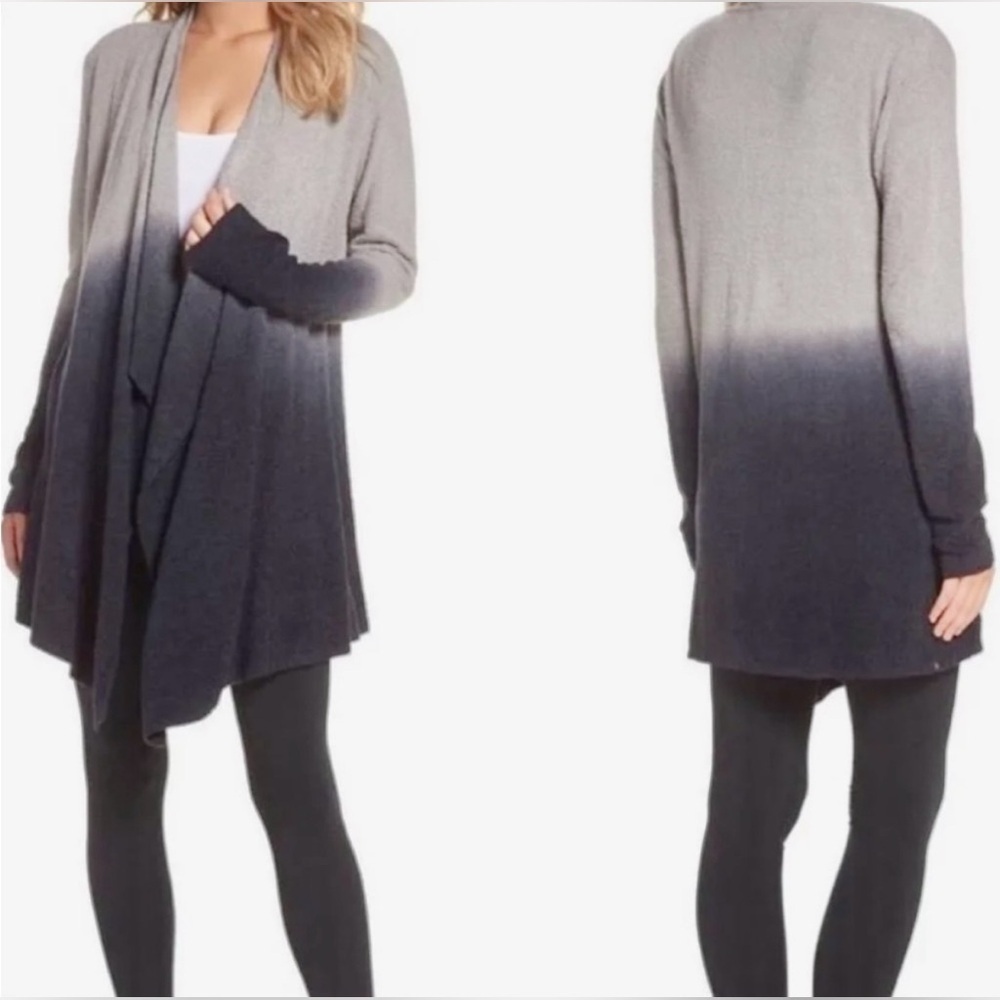 Barefoot Dreams Women's Bamboo Chic Lite Calypso Cardigan-Ombre